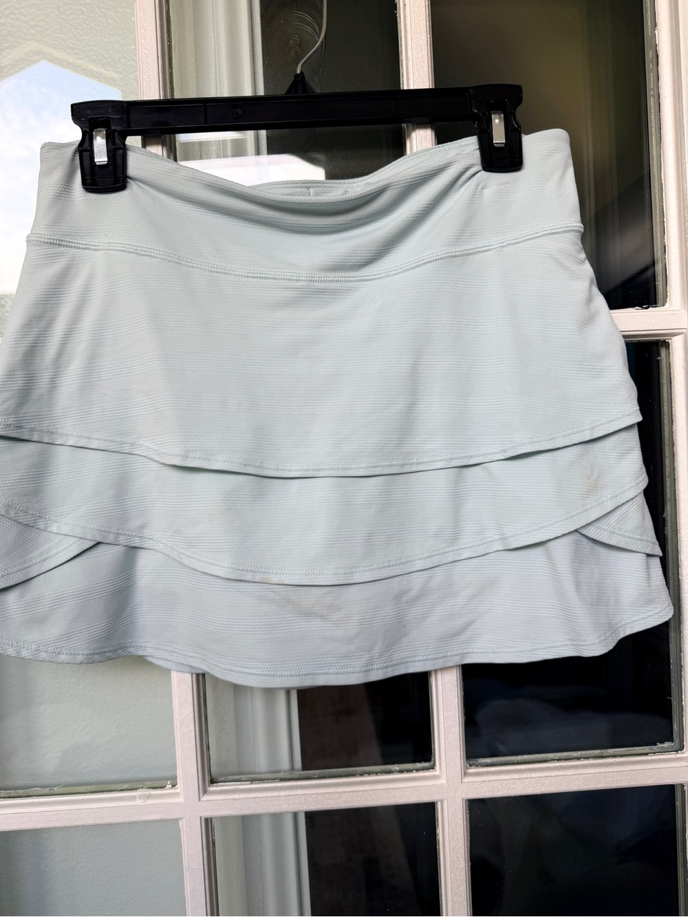 Athleta Girl Light Blue Tiered Active Skort - Women's Skirt